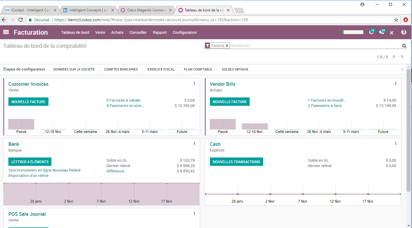 Gestion factures fournisseurs